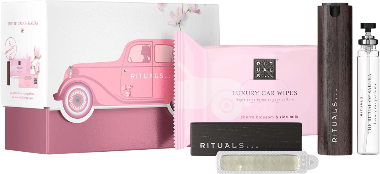 Kerstpakket Rituals Car Gifset Sakura Woman