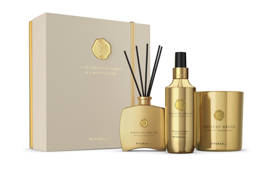 Kerstpakket Rituals Private Collection Hibiscus Dream Cadeaupakket