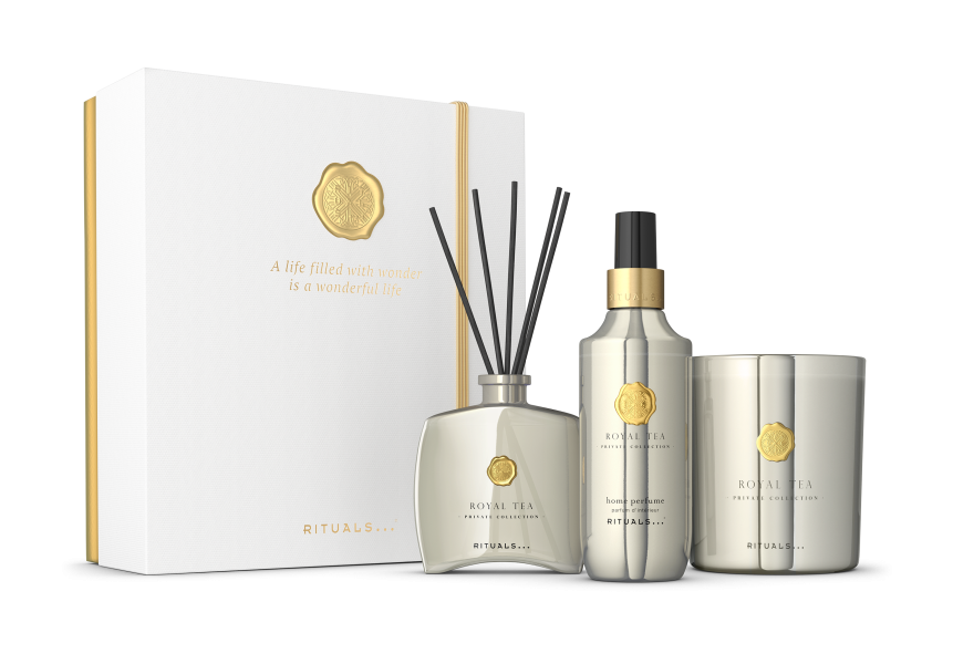 Kerstpakket Rituals Private Collection Royal Tea Geschenkpakket