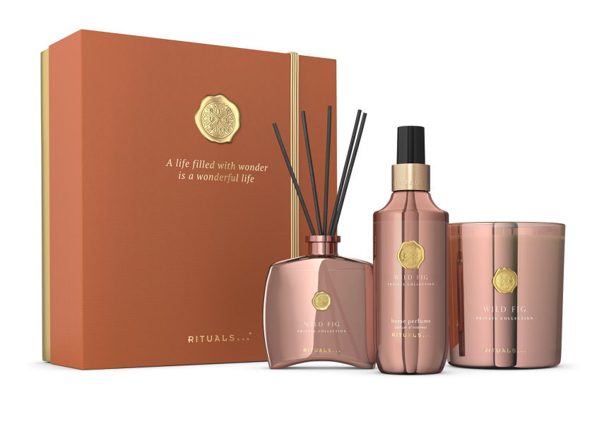 Kerstpakket Rituals Private Collection Wild Fig Pakket