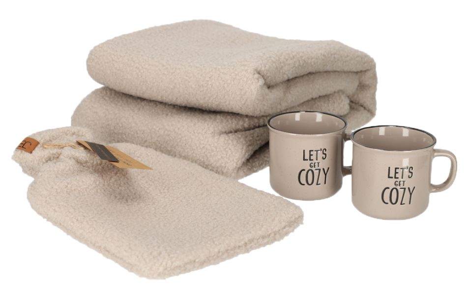 Kerstpakket Jens Living Cozy Geschenkset Taupe