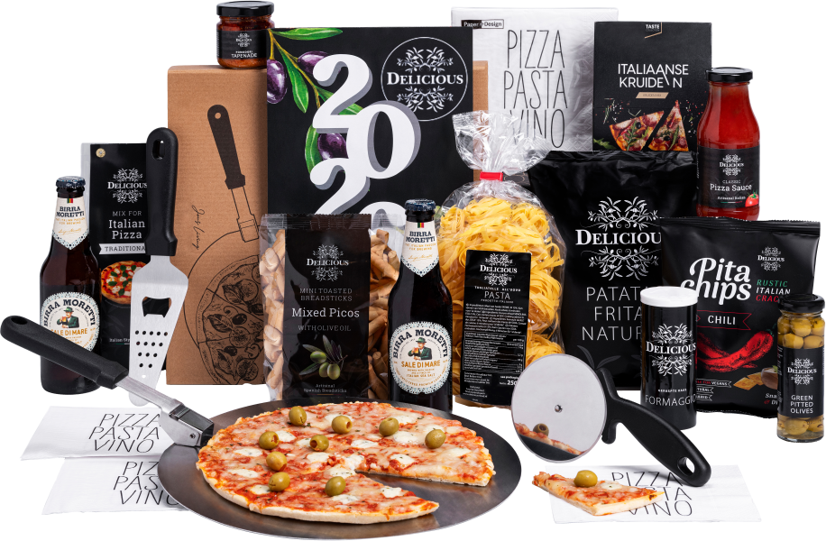 Kerstpakket Pizza Paradiso