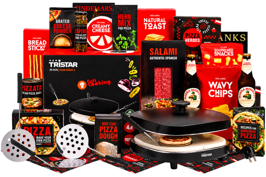 Kerstpakket Italiaanse Pizza Droom