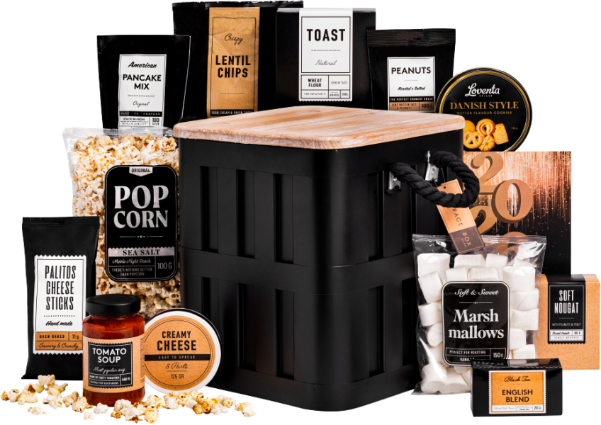 Kerstpakket Ordelijk Gevuld