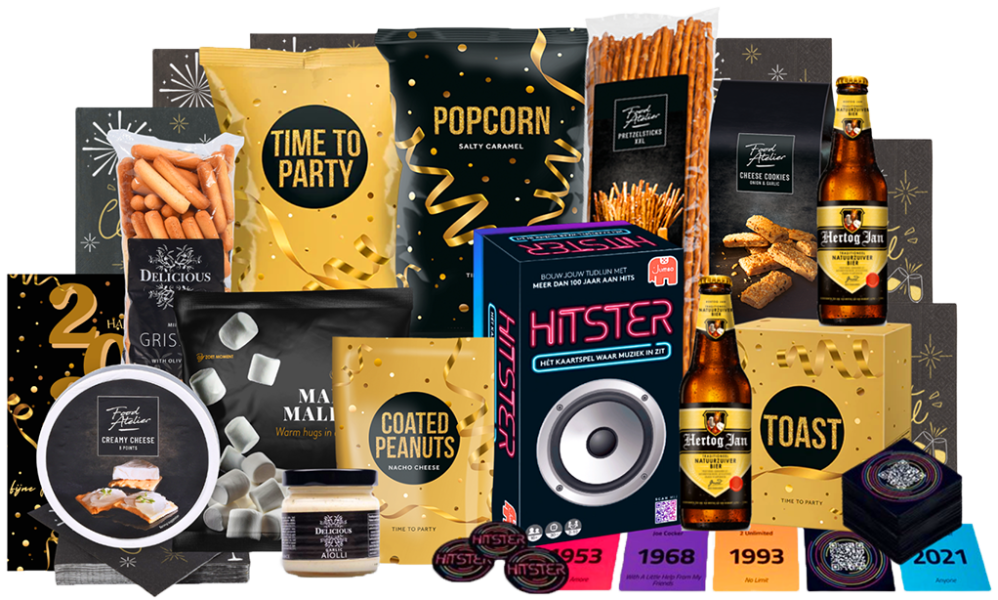 Kerstpakket Hitster Holidays