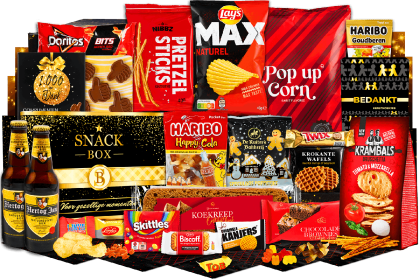 Kerstpakket Zoete Snack Parade