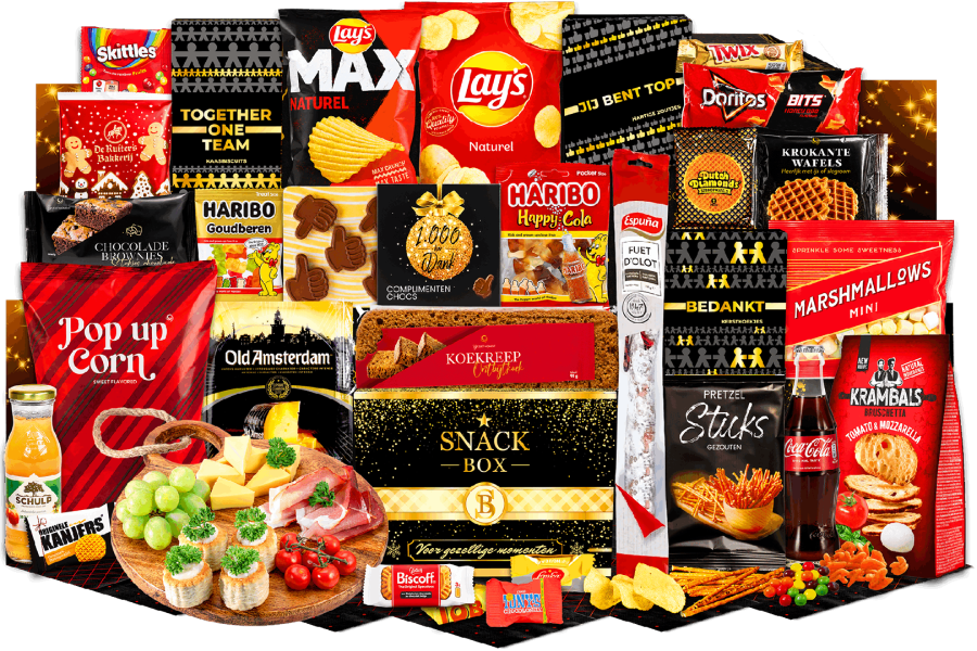 Kerstpakket Snack Sensatie XL