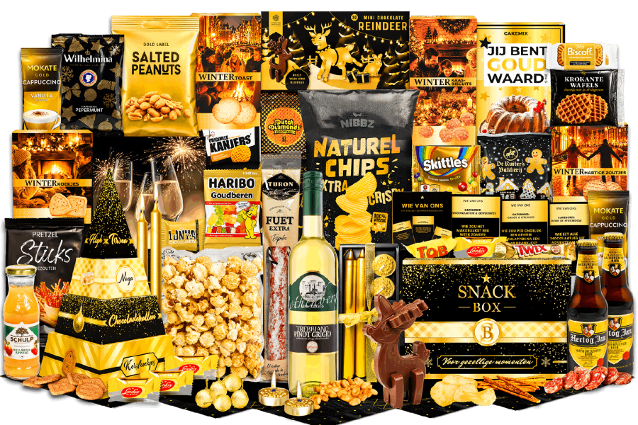 Kerstpakket Gouden Momentjes