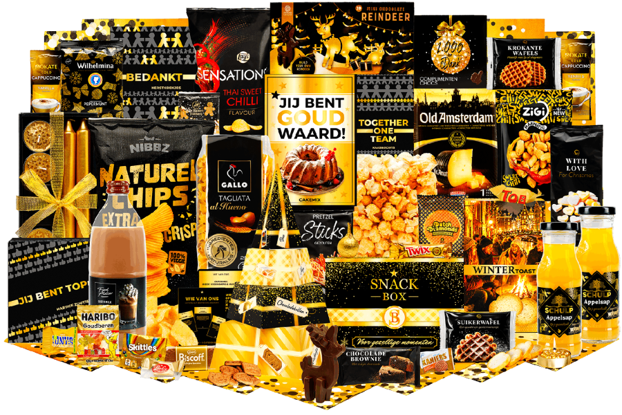 Kerstpakket Boordevol Goud