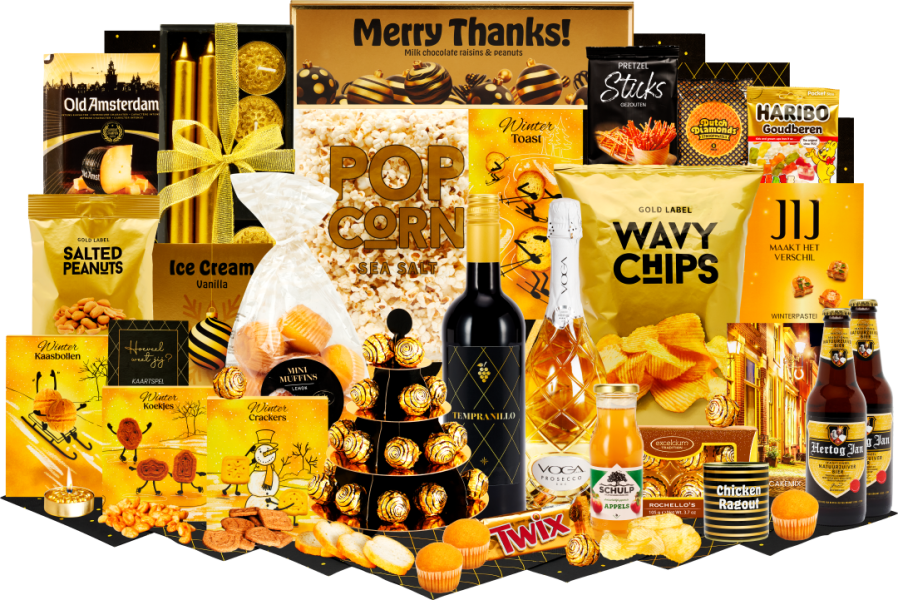 Kerstpakket Gouden Luxe