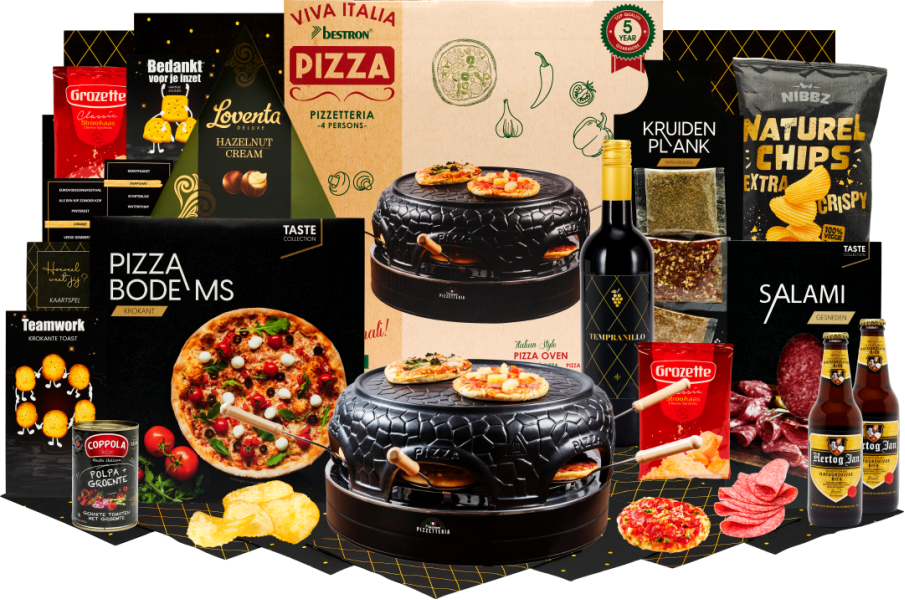 Kerstpakket Pizza Time