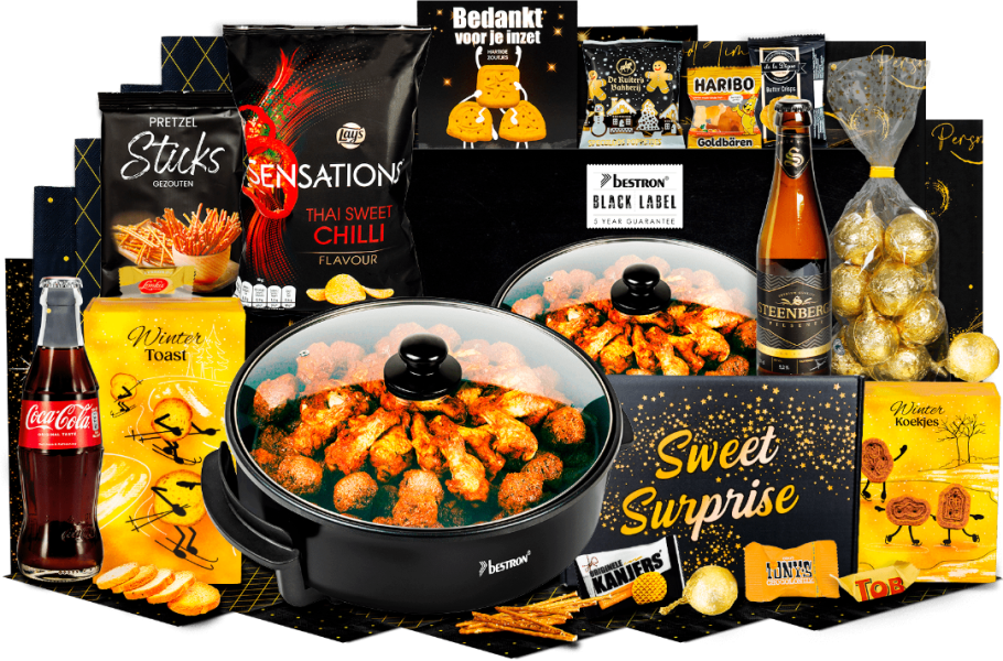 Kerstpakket Op Tafel