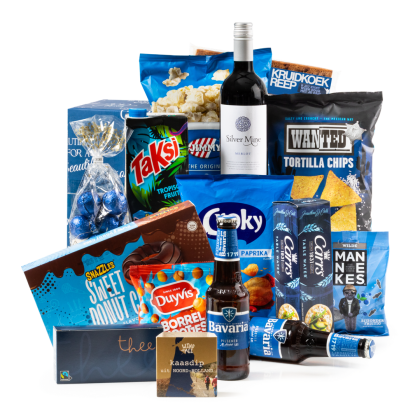 Kerstpakket Blauw Gekleurd