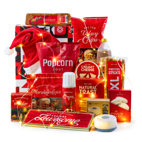 Kerstpakket Feestelijk Rood