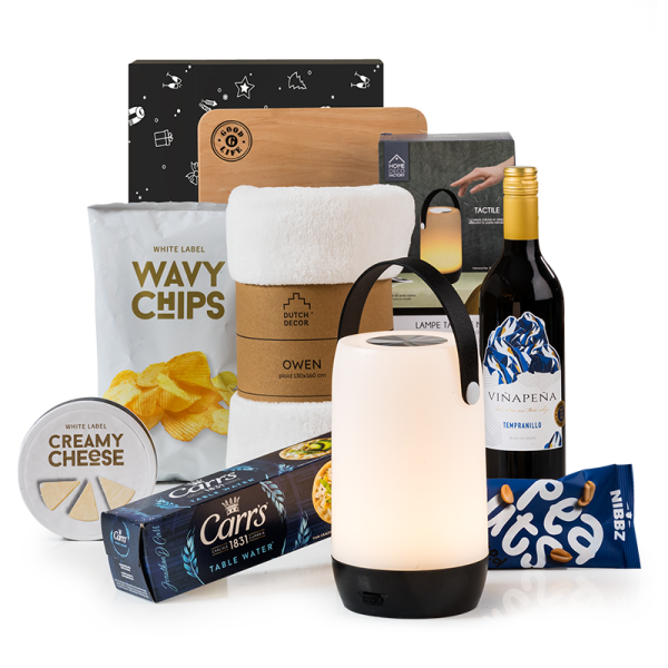 Kerstpakket Deken Droom Wijn