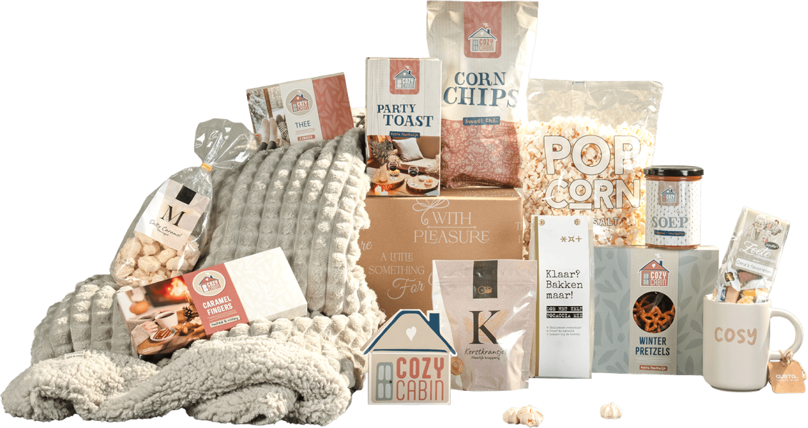 Kerstpakket Hutje Knus