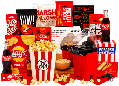 Kerstpakket Popcorn Maken