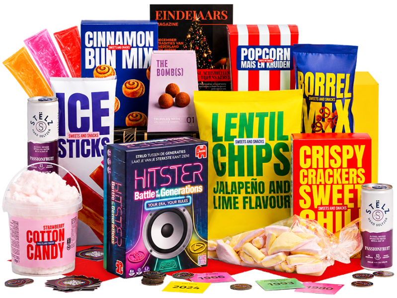 Kerstpakket Knapperig En Zoet