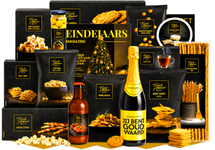 Kerstpakket Feestelijk Knibbelen