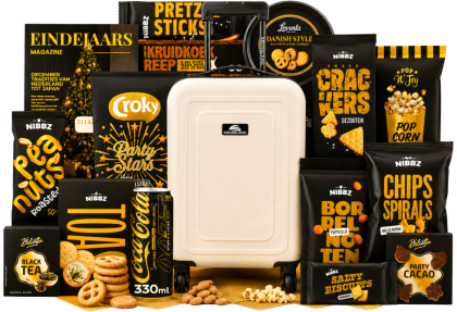 Kerstpakket Op Wieltjes