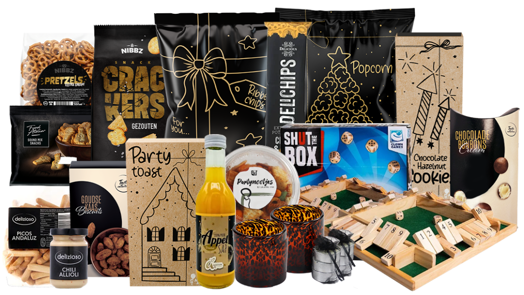 Kerstpakket Smaakvol Spelplezier