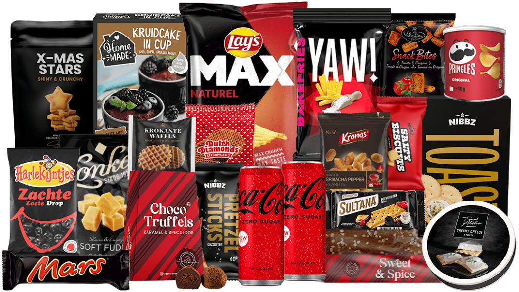 Kerstpakket Knabbel Paradijs XXL