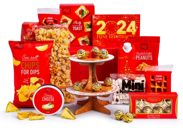 Rode kerstpakketten voor jou