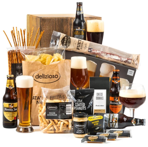 Verwen je medewerkers met een heerlijk borrel kerstpakket