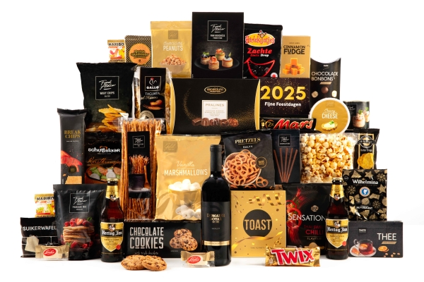 Groot personeelsgeschenk om waardering te tonen.