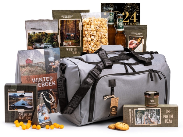 Luxe kerstpakket 55 euro met leuke cadeauartikelen