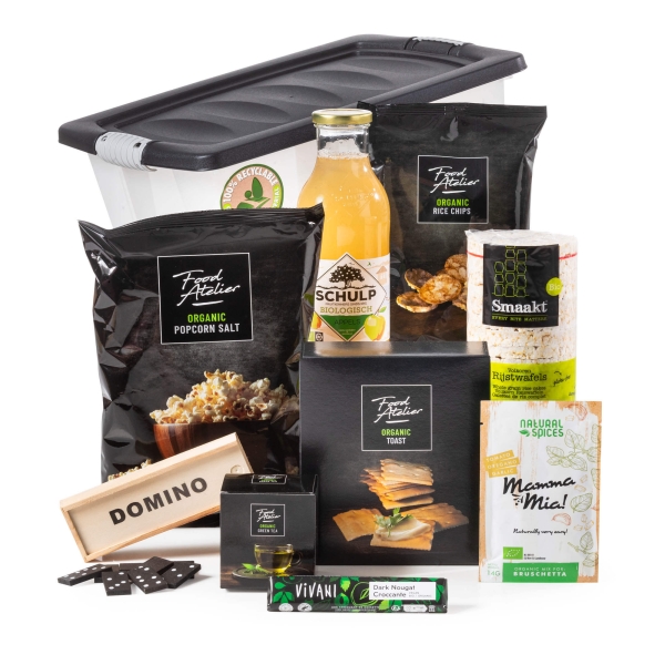 Kerstpakket Ede met biologische producten.