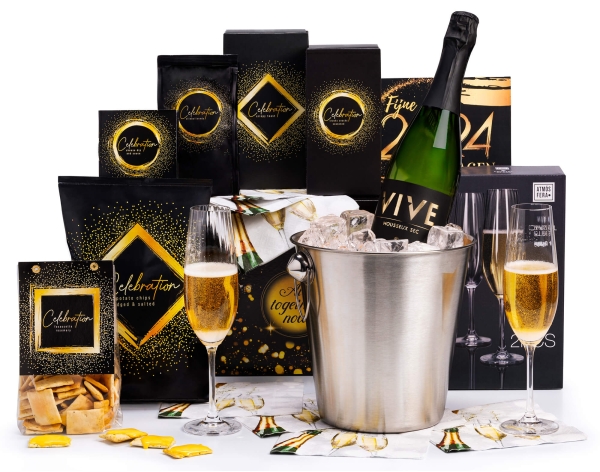 kerstpakket wijnkoeler voor een luxe personeelsgeschenk