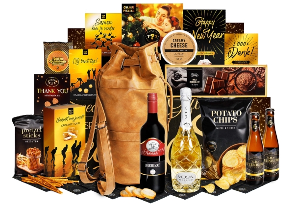 Rugzak kerstpakket met een NORLÄNDER rugzak