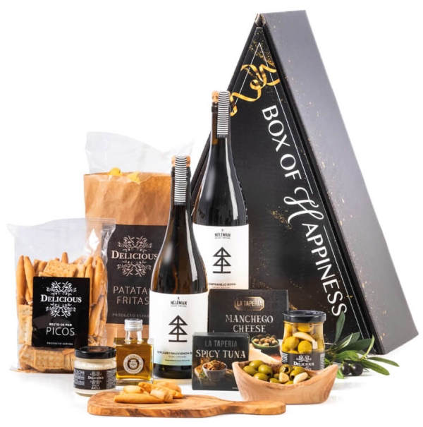 Spaans kerstpakket met heerlijke Spaanse delicatessen