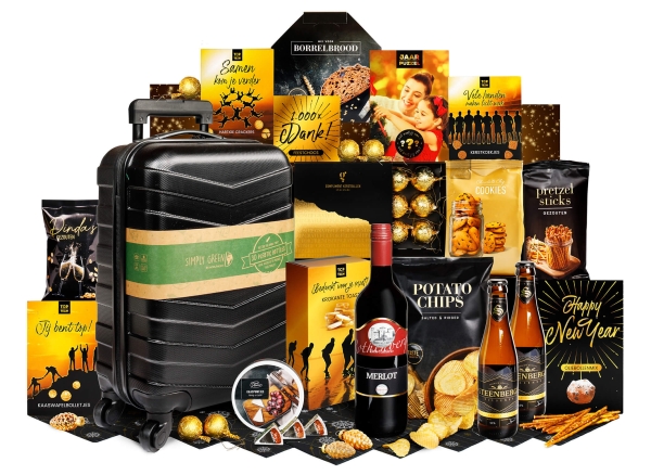 Kerstpakket met trolley eenvoudig online bestellen 2025