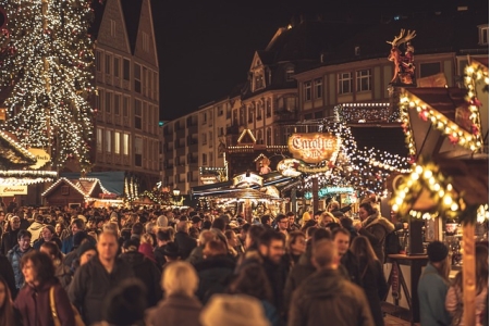 Kerst steden