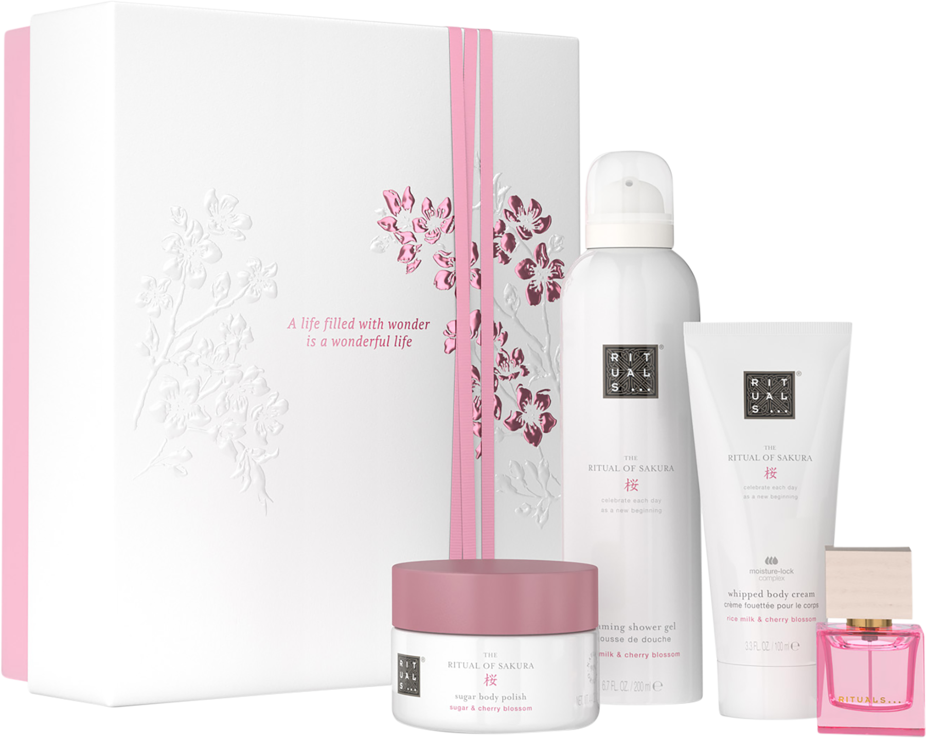 Kerstpakket Rituals Car Gifset Sakura Woman Autoparfum voor € 32,98